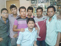 Teacher & students 2014